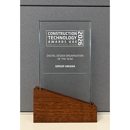 Group AMANA takes home Digital Design Organisation of the Year at the CTF UAE Awards.