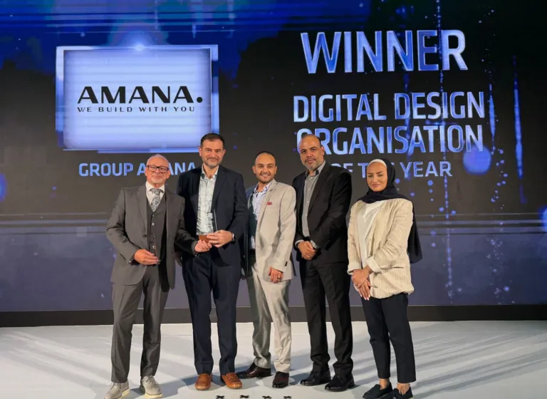 Group AMANA Wins Digital Design Organisation of the Year Award